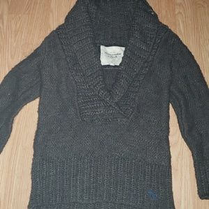 Dark Brown Abercrombie Sweater